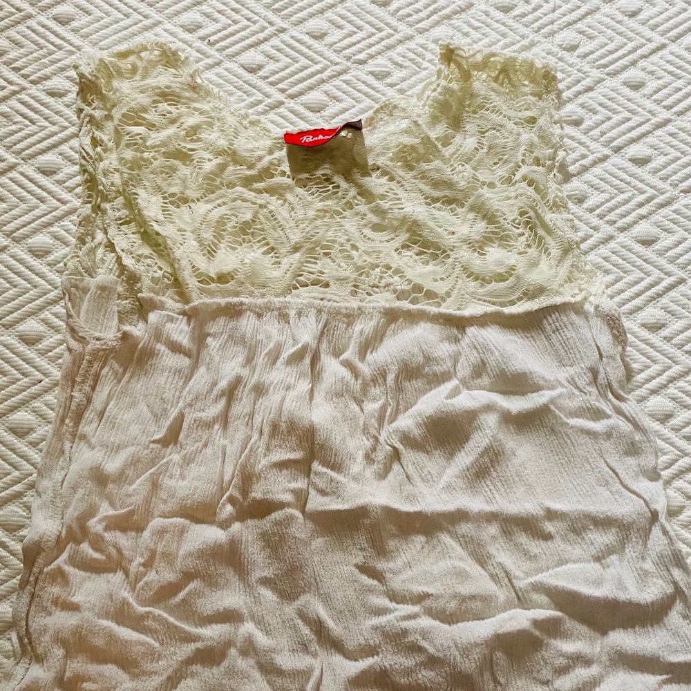 Lace tank